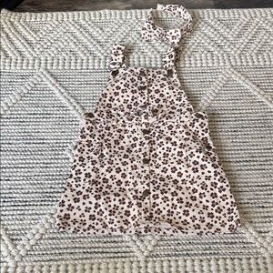 T.J.Maxx Kids flower Print Bib and Headband Set